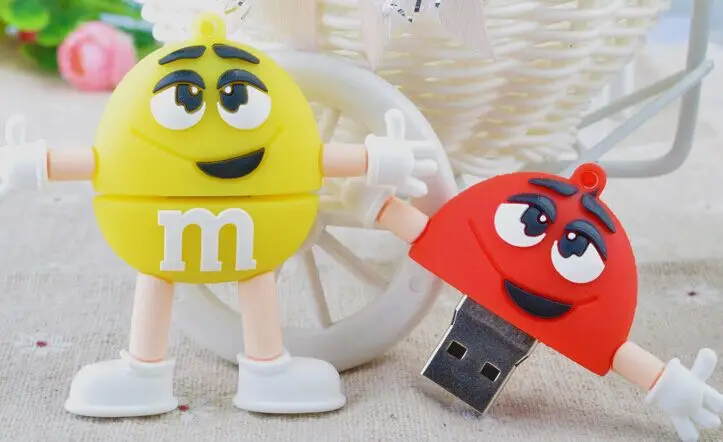 Шоколадная M &amp флешка карта памяти Usb 2 0 флэш-накопитель 4 ГБ 8 16 32 64 128 256 флэш-карта