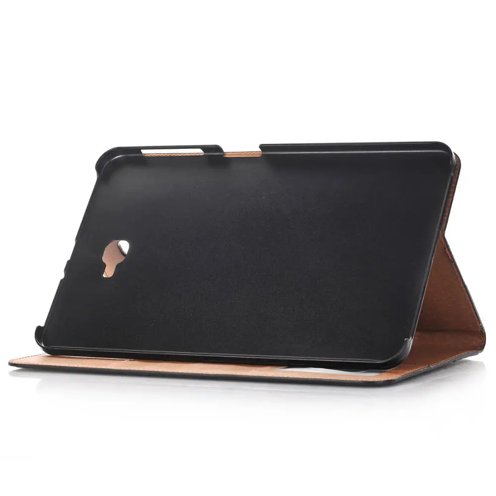 Retro Book PU Leather PC Cover Case For Samsung Galaxy Tab A 10.1 2016 T580 T585 Smart Flip Stand Card Holder Tablet | Компьютеры и
