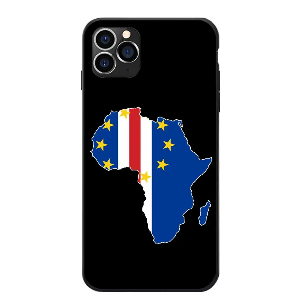 Мягкие ТПУ чехлы для телефонов Huawei P8 9 10 20 30 40 Mate Plus Pro Lite X с текстом Кабо-Верде и