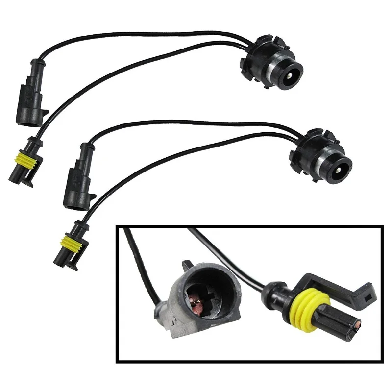 (2) KET адаптер для D2S D2R D2 ксеноновые лампы фар конвертер Aftermarket HID конверсионный