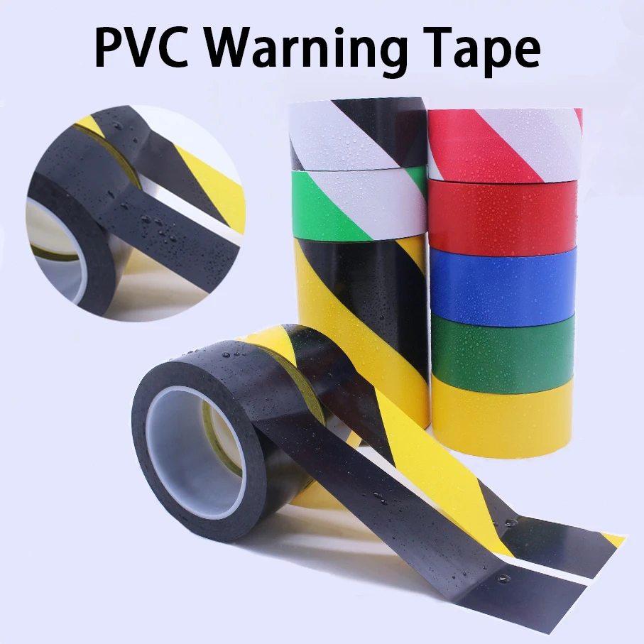 

33m PVC Waterproof Warning Tapes Anti-slip Self Adhesive Stickers Strong Adhesive Safety Soft Traction Stairs Floor