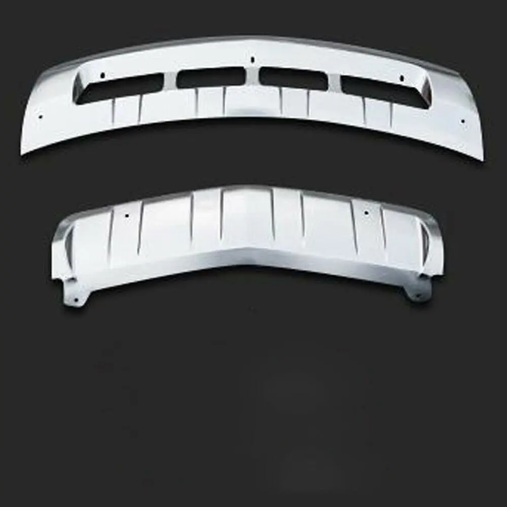 

For Cadillac XT5 2016-2017 Quality Alloy Front & Rear Bumper Protector cover