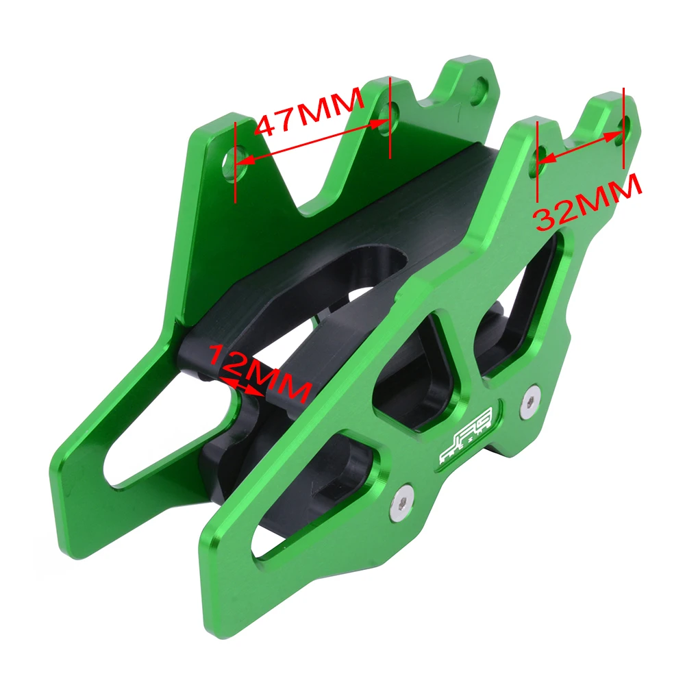 Защитная направляющая цепи CNC для мотоцикла KAWASAKI KX250F KX450F KXF250 KXF450 09 18 KX250 KX450 19 20 KLX450R