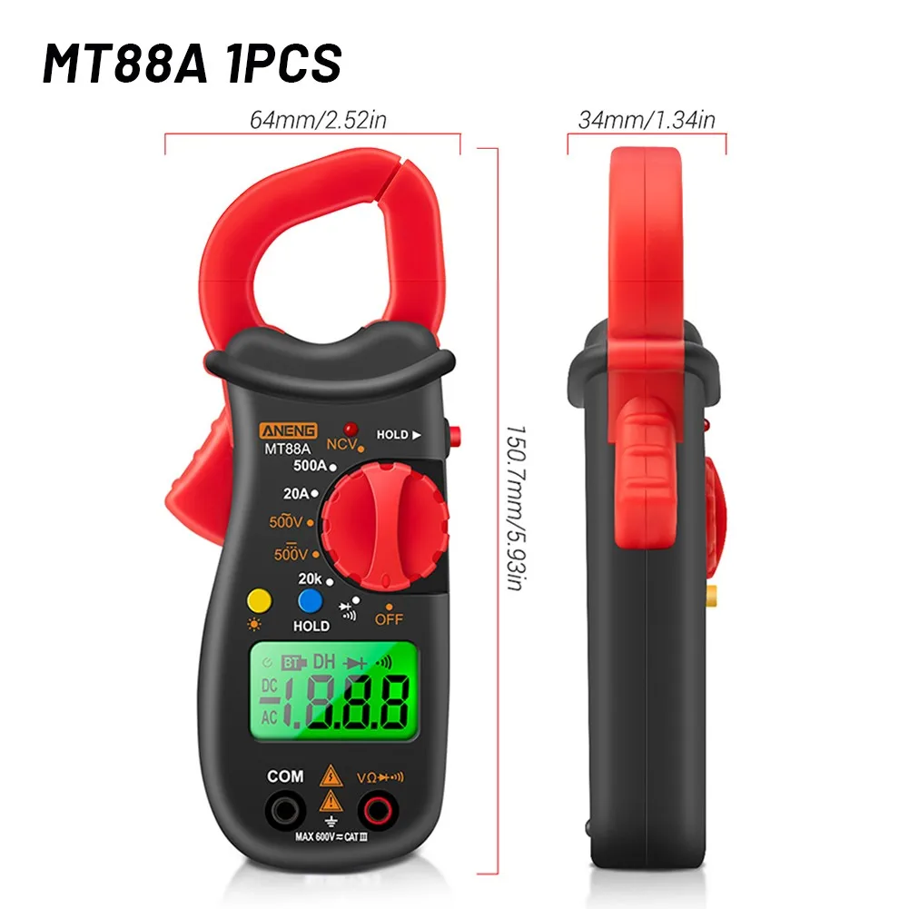 

Backlit Clamp Meter Digital Display Equipment Measurement Power Tester