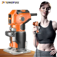 woodwork trimmer woodworking milling machine electric wood cutter machine router wood carving machine slotting machine