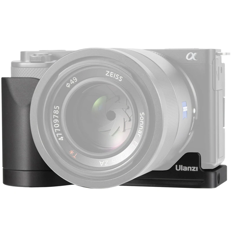 

UURig Sony ZV-E10 клетка для камеры с ручкой Arca БЫСТРОРАЗЪЕМНАЯ l-образная пластина для штатива Verticale Shoot рукоятка крепление для Sony ZVE10