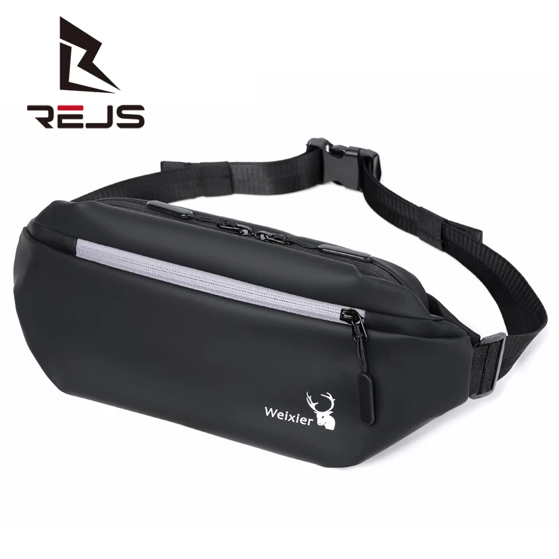 

Уличная модная нагрудная сумка REJS LANGT, мужская, в стиле хип-хоп, через плечо, водонепроницаемая, для улицы, спортивная сумка-мессенджер, слинг для мужчин