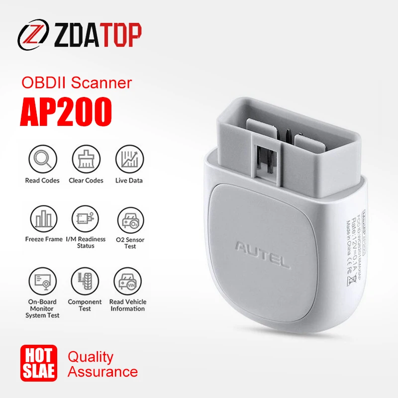 Autel AP200 Bluetooth OBD2 сканер считыватель кодов полная система диагностики AutoVIN TPMS IMMO family