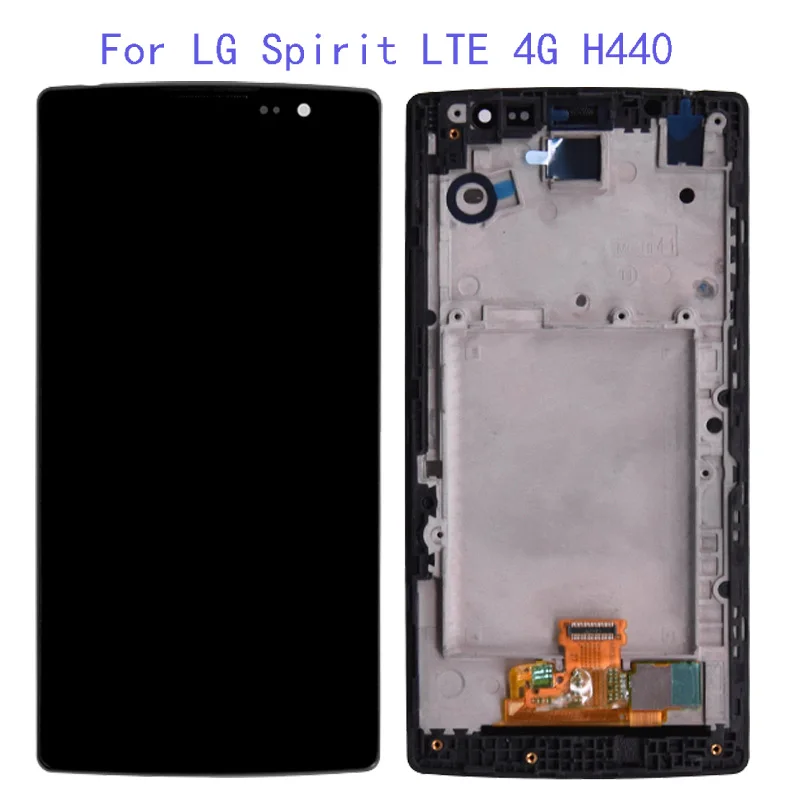 Для LG Spirit 4G LTE H440 H440AR H442 H440F H440N H440Y H443 H420 H445 C70 Y70 ЖК-дисплей Дисплей + кодирующий