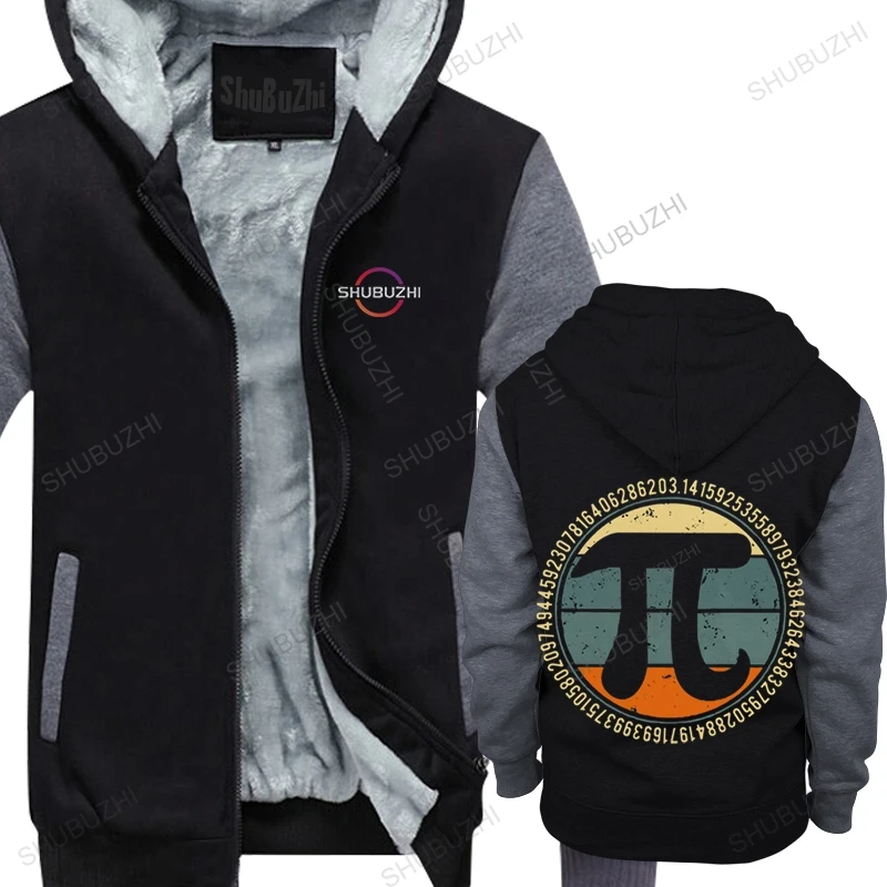 

Vintage Retro Pi hooded coat Men Pure Cotton Urban hoodie Algebra Math Teacher thick hooded coat Tops Loose Fit Clothing Gif