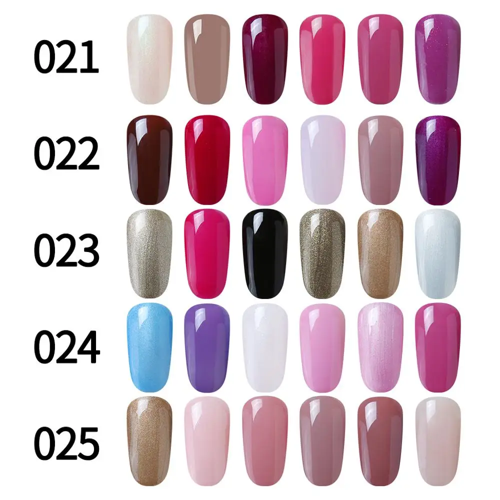 УФ-гель для ногтей CLAVUZ набор из 6 шт. 10 мл СВЕТОДИОДНЫЙ УФ-лампа полуперманентный