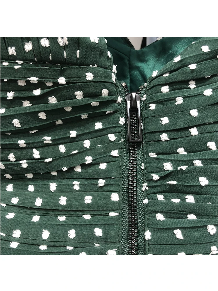 

Free shipping Irregular collar, frills, sexy, hollow, waist, short, retro, polka-dot, shirt, new style in autumn, personality