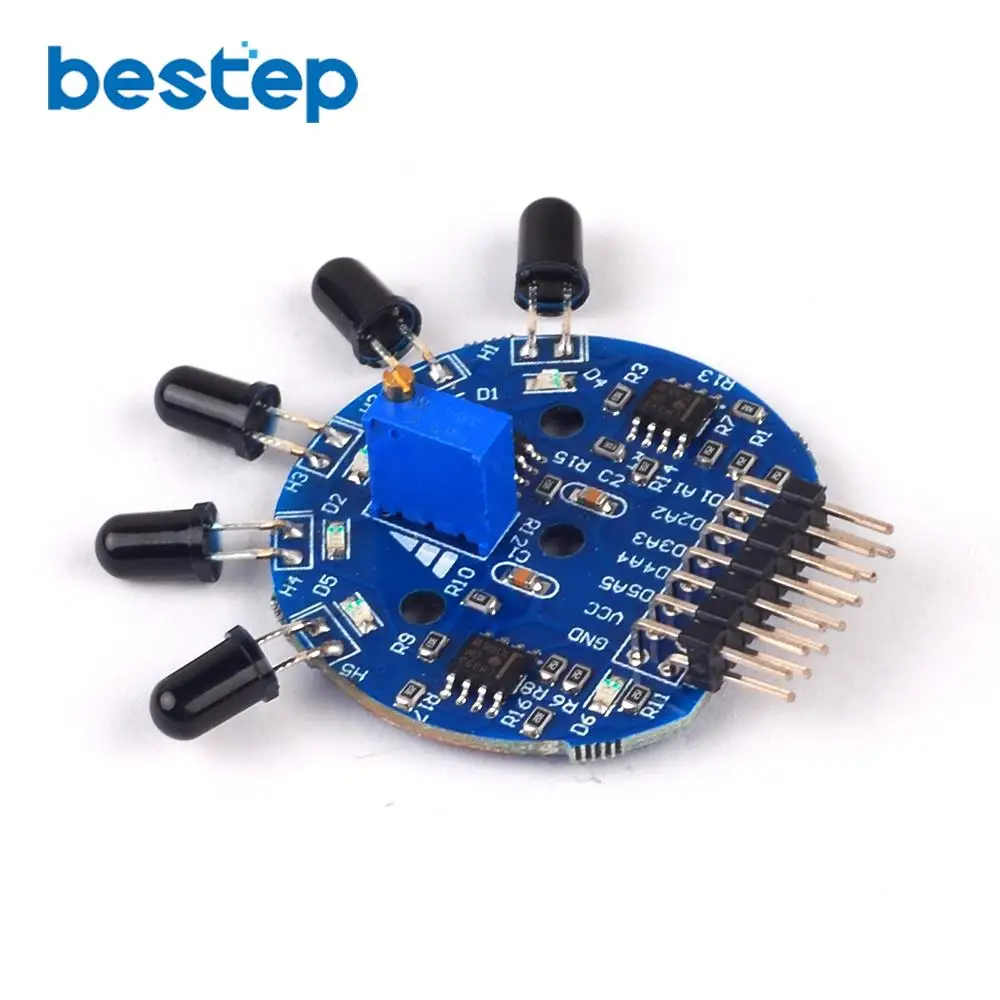 Модуль датчика пламени с 5 способами цифровой аналоговый сигнал двумя выходами