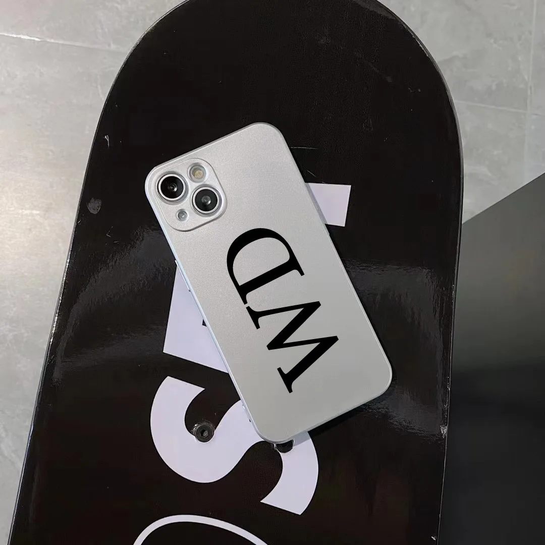 Роскошный серебристый чехол с надписью на заказ для Iphone 13 Promax pro 12 11 max мягкий iphone XS