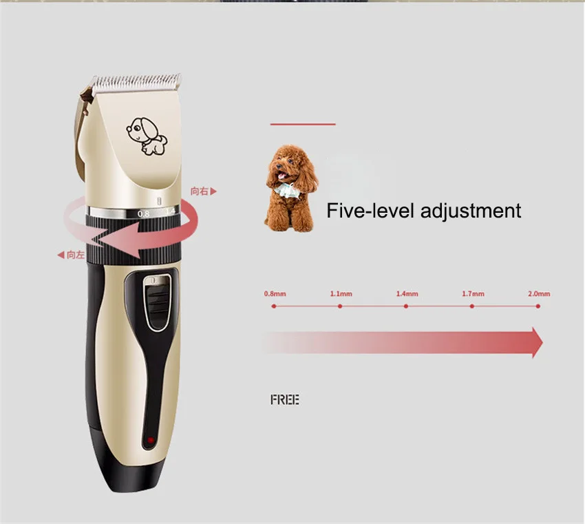 Профессиональный триммер для домашних питомцев машинка стрижки шерсти собак и