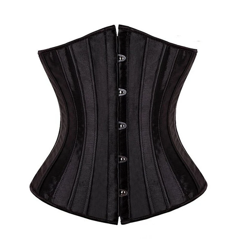 

Underbust Corset Top Steampunk Gothic Clothes Bustiers Corsets Plus Size 6XL Belly Sheath Black Waist Trainer Cincher 2021 New