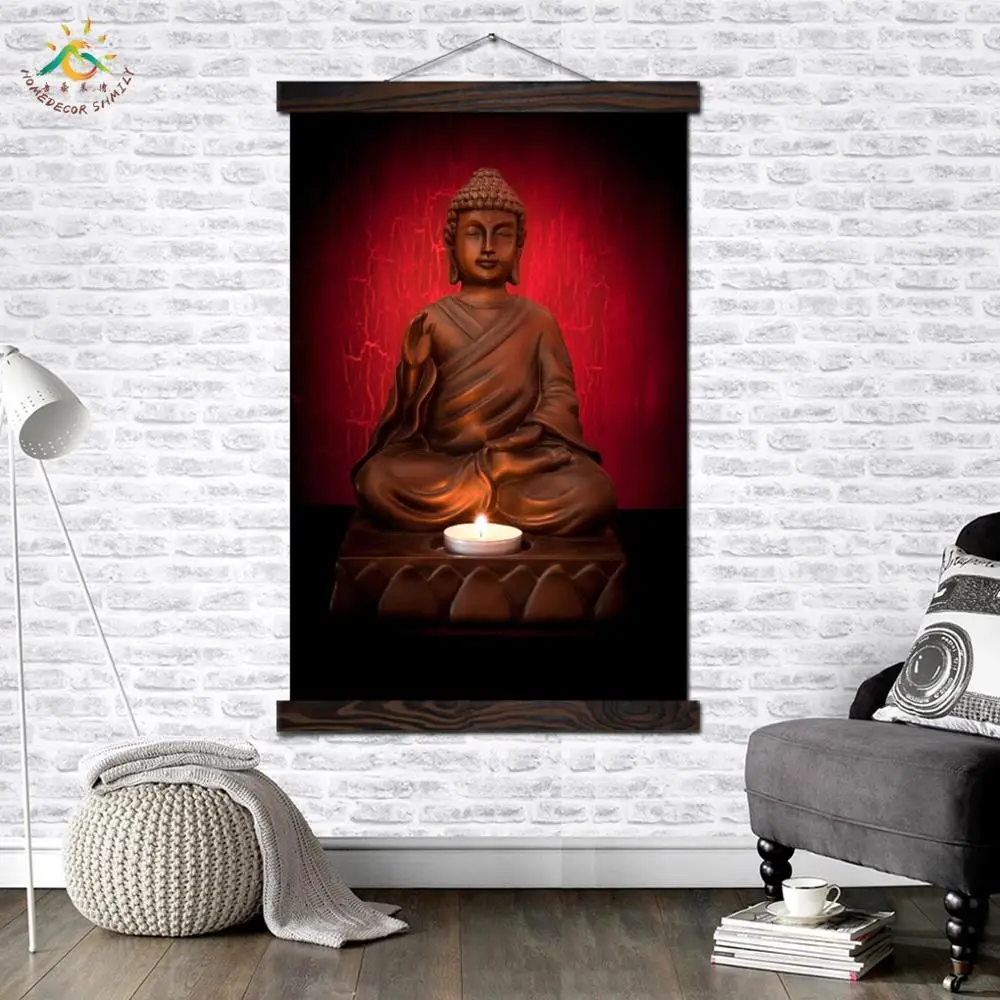 Wall Art Холст Картина современные печатные будда картина картины Будды настенные
