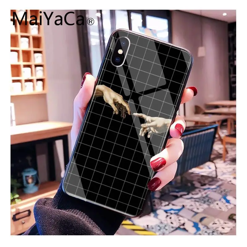 Creation Adam Anime Tempered Glass Phone Case For iPhone 11 Pro XR XS MAX 8 X 7 6S 6 Plus 12 mini 12proMax | Мобильные телефоны и