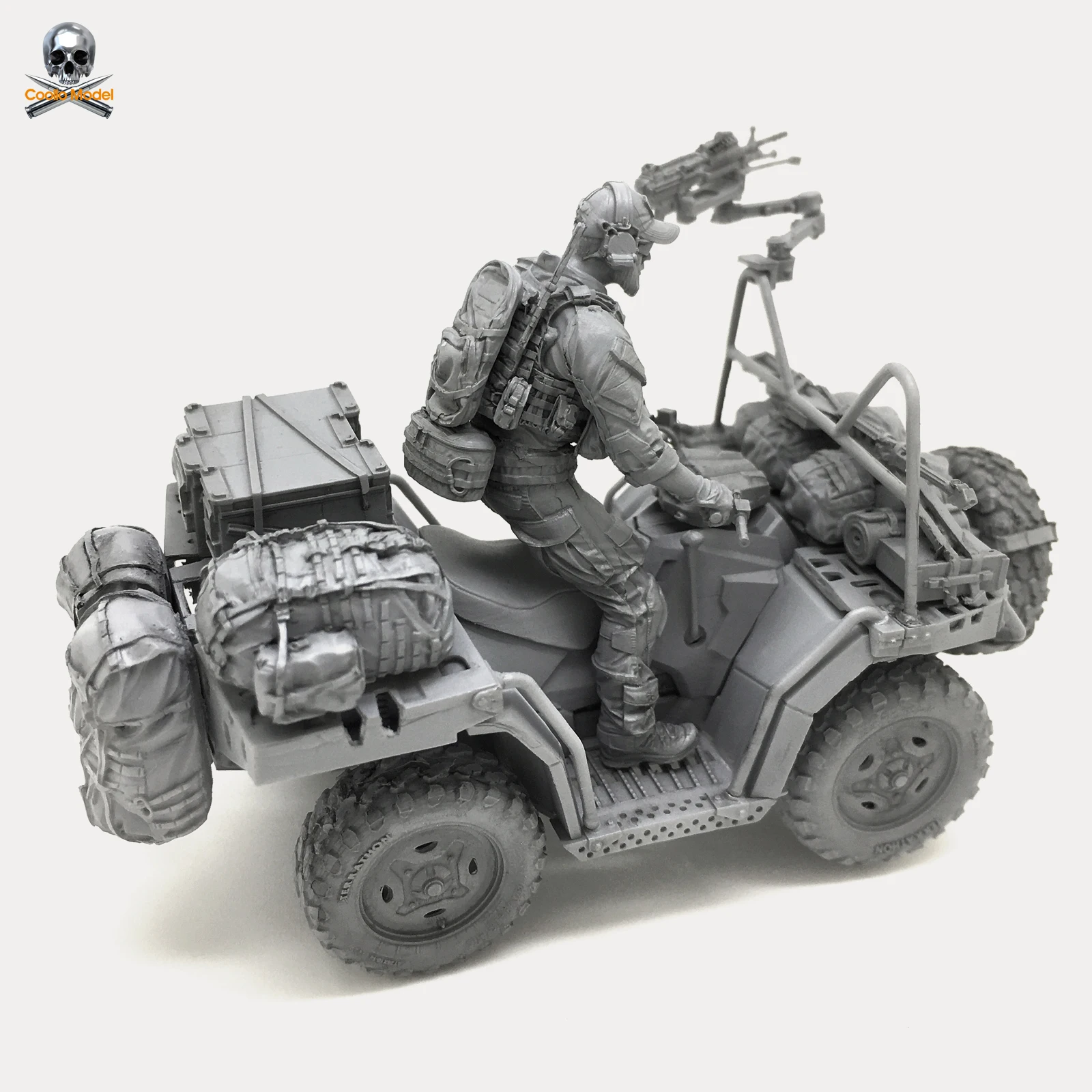 Наборы из смолы 1/35 морской котик США внедорожник спецназа (набор) модель DXC-03 |