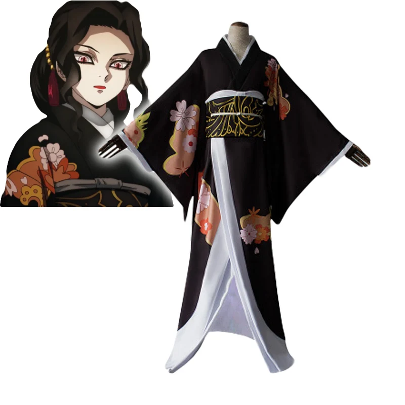 

Kimetsu no Yaiba Demon Slayer Cosplay Costume Muzan dress Nezuko Agatsuma Zenitsu Tomioka Giyuu Muzan Cosplay anime