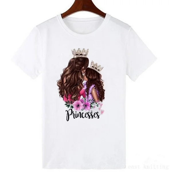 

New Women Summer T-shirt White Tee Cartoon Print Tops Tee Fashion Short Sleeve Tees Casual Female T Shirt Graphic Tee xpl954