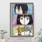 Настенные художественные плакаты noragami, принты на холсте, Картина на холсте для гостиной, спальни, дома, офиса, отеля, квартиры