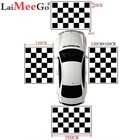 Корректирующая Калибровочная ткань для автомобильной камеры, ткань для панорамного обзора DVR с обзором на 360 градусов, 4 шт., 2 шт.