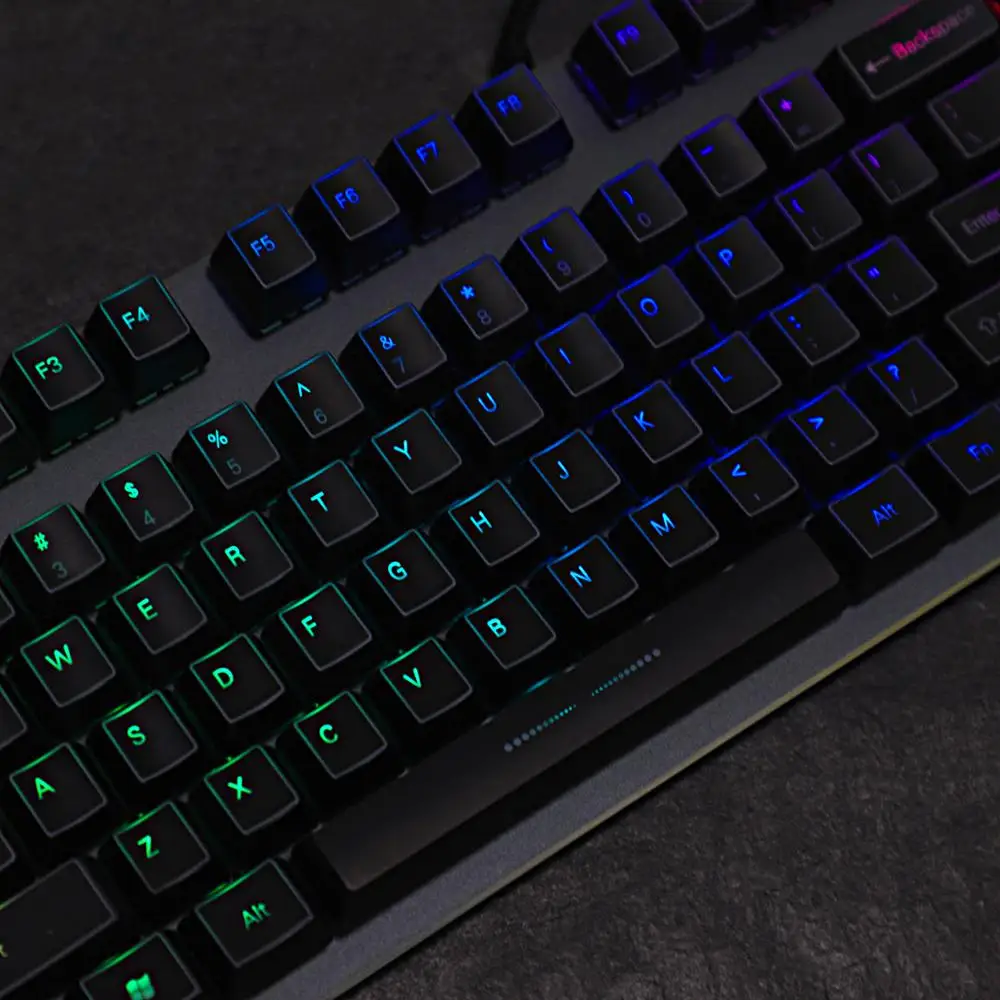 Outlined ABS Backlit Oem Profile 108 Keycap Set For 104 87 61 MX Switches Mechanical keyboard Free shipping | Компьютеры и офис