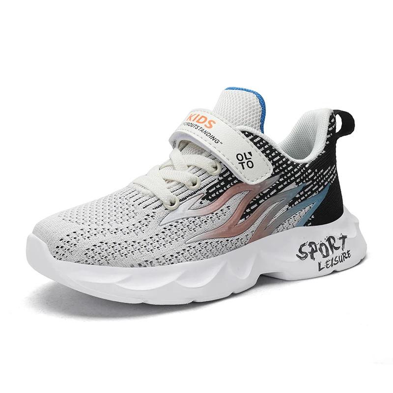 Детские кроссовки для мальчиков обувь бега сетчатая Брендовая детская