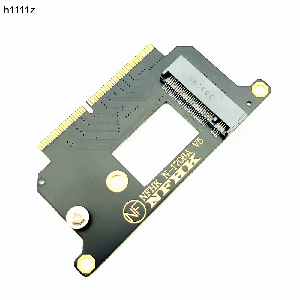 A1708 NVME адаптер для Macbook NVMe PCI Express PCIE к M.2 SSD N 1708A Pro Retina 13 &quotA1708 2016 2017|Адаптеры карт