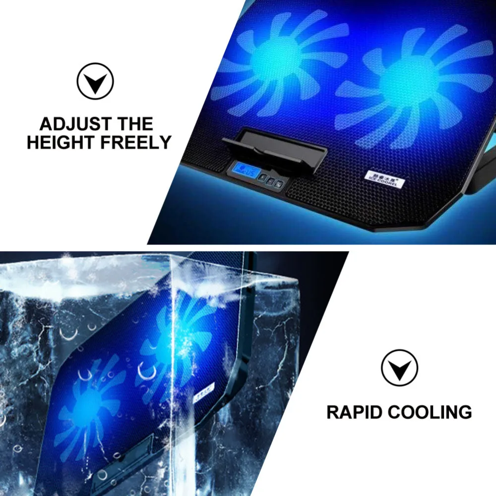 1 шт. Вентилятор Охлаждающая стойка для ноутбука Профессиональный кулер прочный