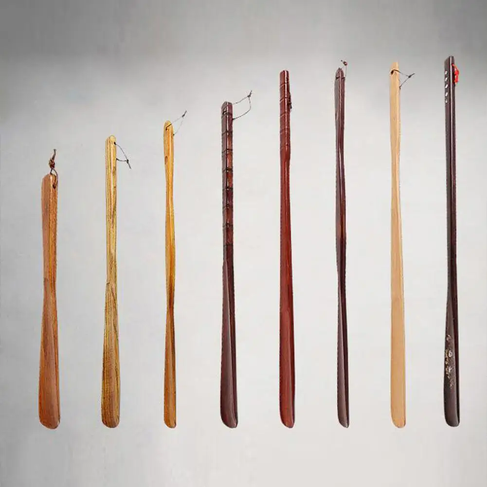 Лидер продаж современный деревянный рожковый инструмент для обуви с длинной