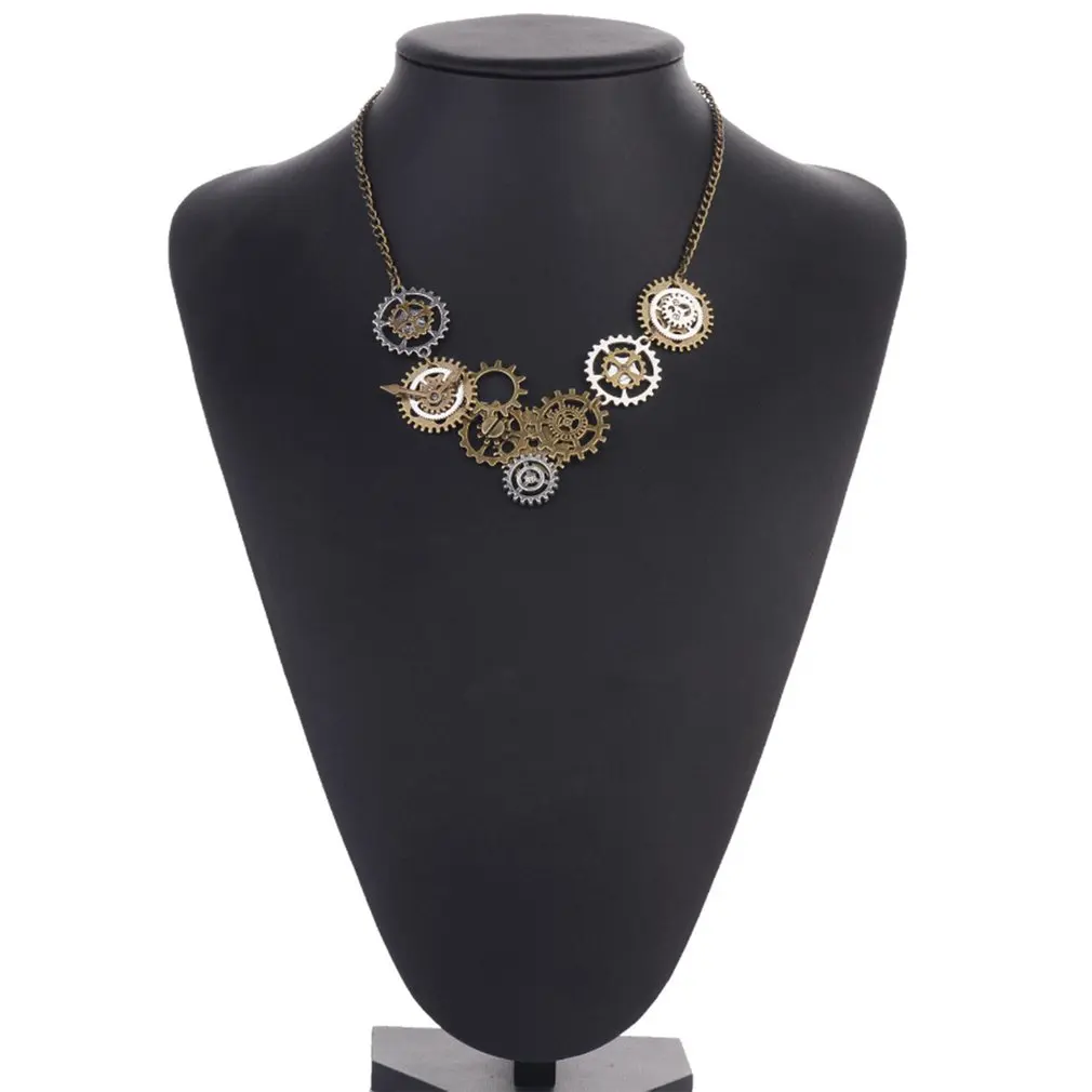 Новинка хип-хоп Planet Gear серебристая металлическая толстая цепочка ожерелье для