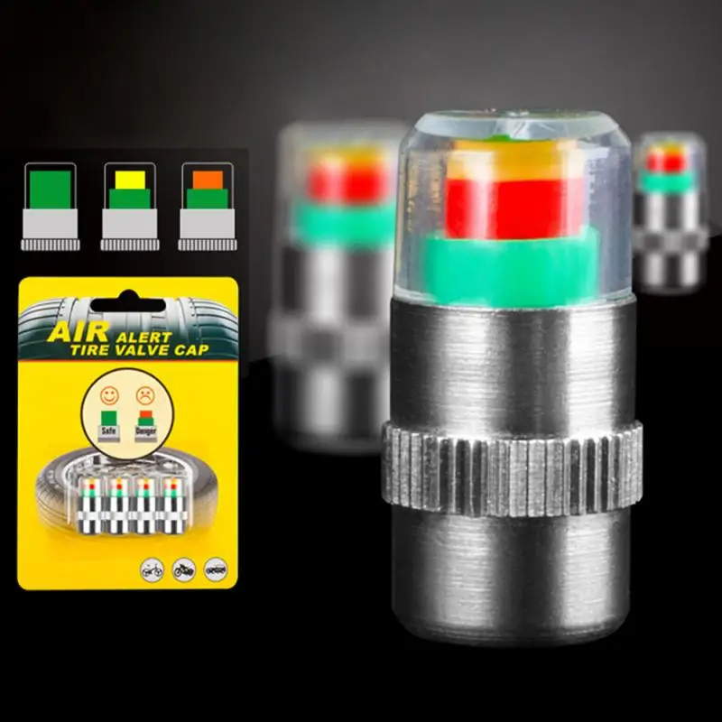 4 шт. колпачки для контроля давления в шинах | Автомобили и мотоциклы