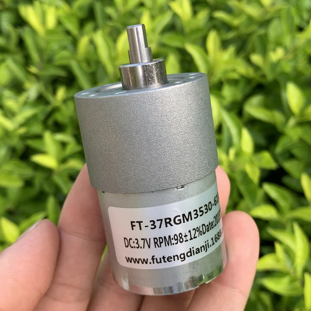 DC 3V-7.4V Шестерня двигатель металлический редуктор плоский Вал высокий крутящий