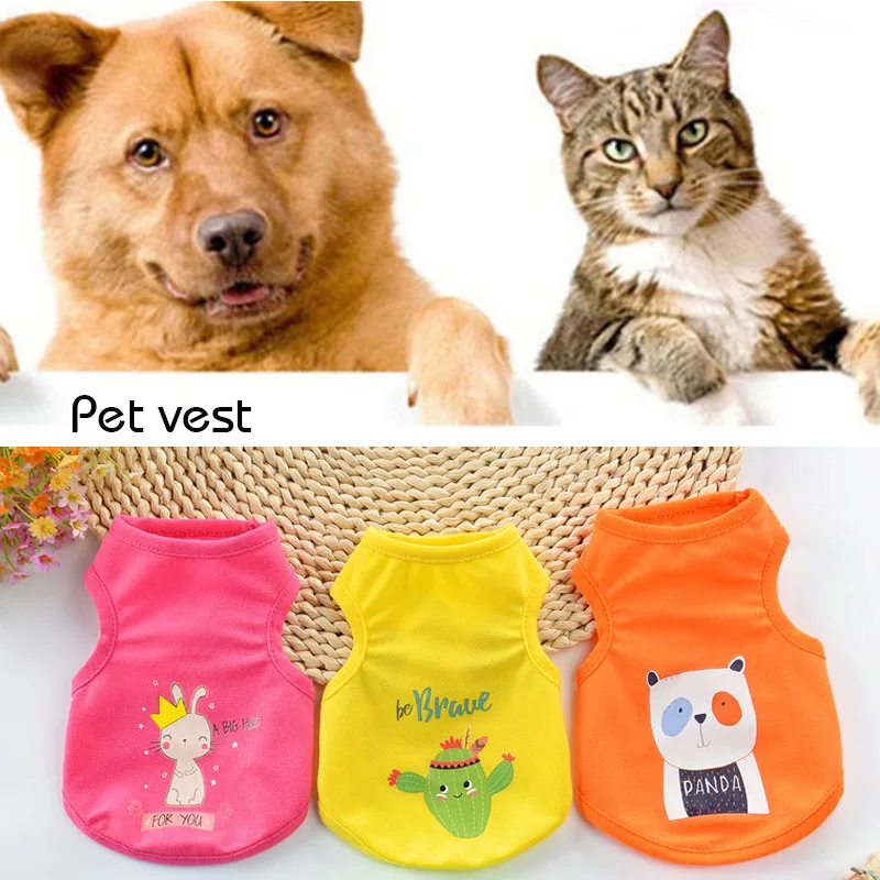 

Cute Dog Clothes For Small Dogs Summer Dog Clothing Vests Puppy Clothes Pet Dog Soft And Comfortable Pet Clothes Pet Clothes