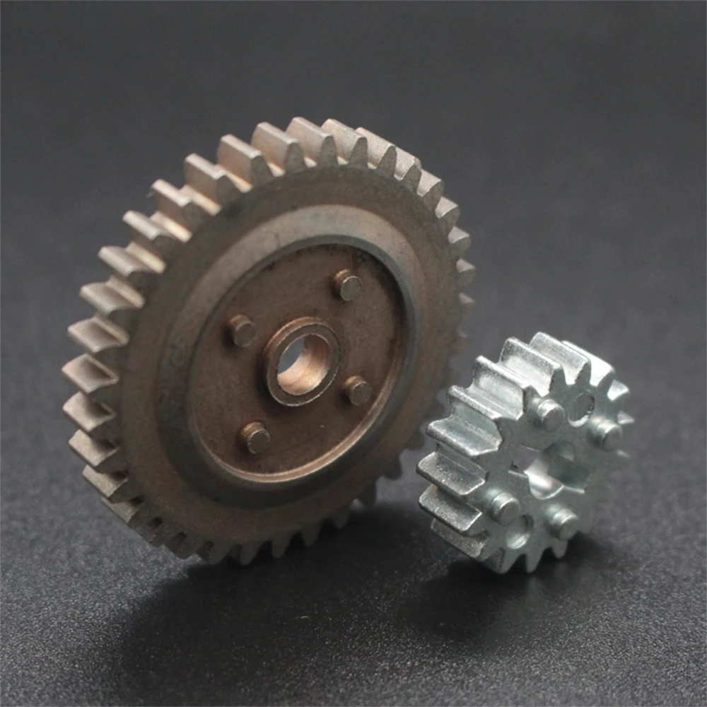 

RS-RC HSP 08033 Metal Pinion Combot Set 17T & 35T Gear For HSP 1/10 4WD RC Model Car Monster 94108 94188