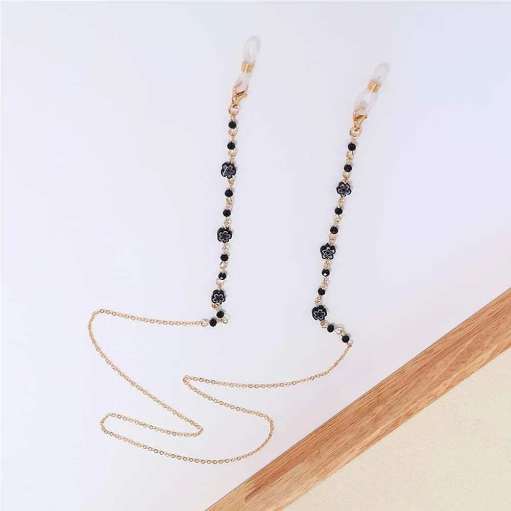 

Temperament Sunglasses Cords Women Men Anti-lost Hold Straps Glasses Chain Metal Mask Cord Holders Eyeglass Lanyard