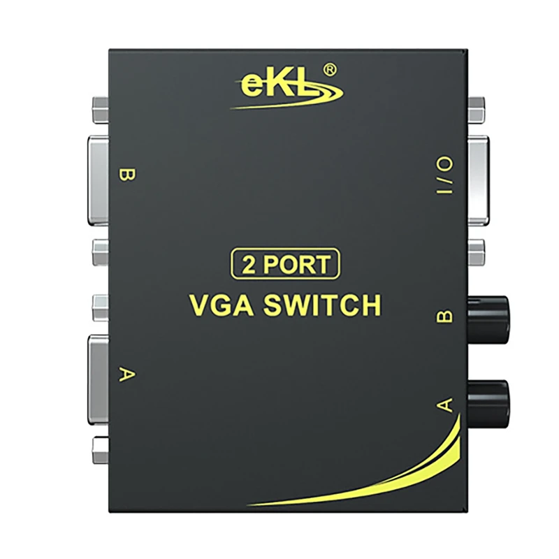

EKL 201V Vga переключатель два in и один Out компьютерное видеонаблюдение ТВ монитор переключатель 2 in и 1 Out