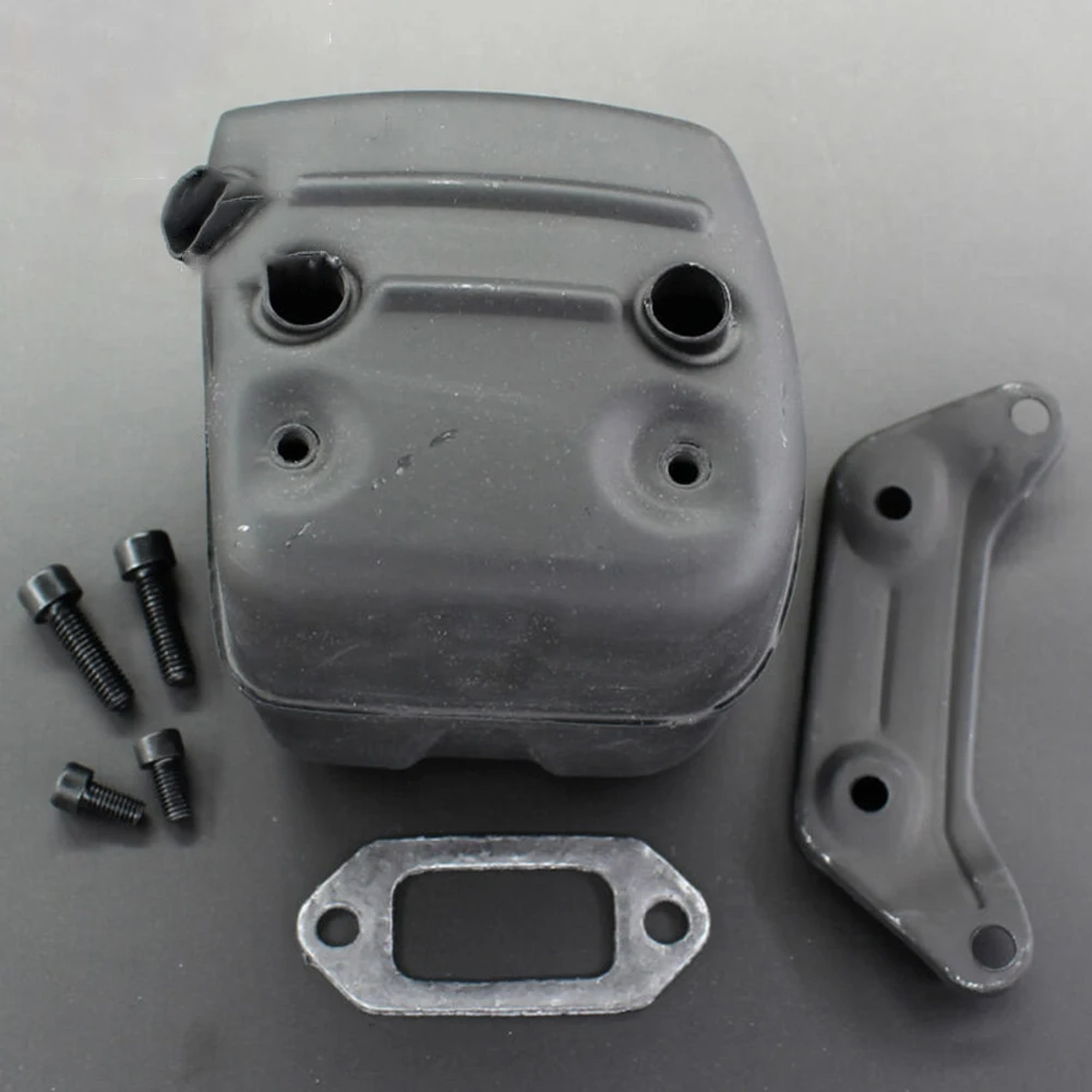 

Muffler Exhaust Kit For Husqvarna 385 390 372 371 365 362 # 503765301 544029501 Accessories High Quality