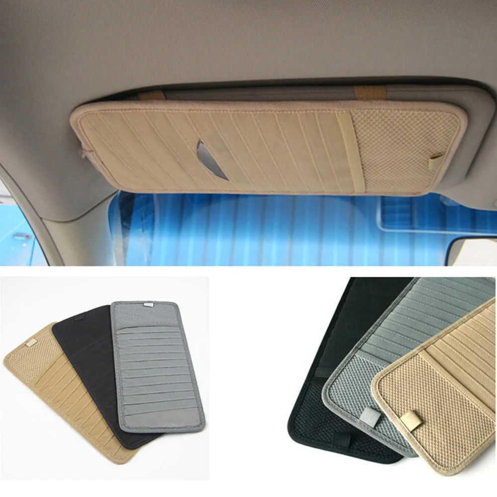 Многофункциональный автомобильный солнцезащитный козырек Органайзер
