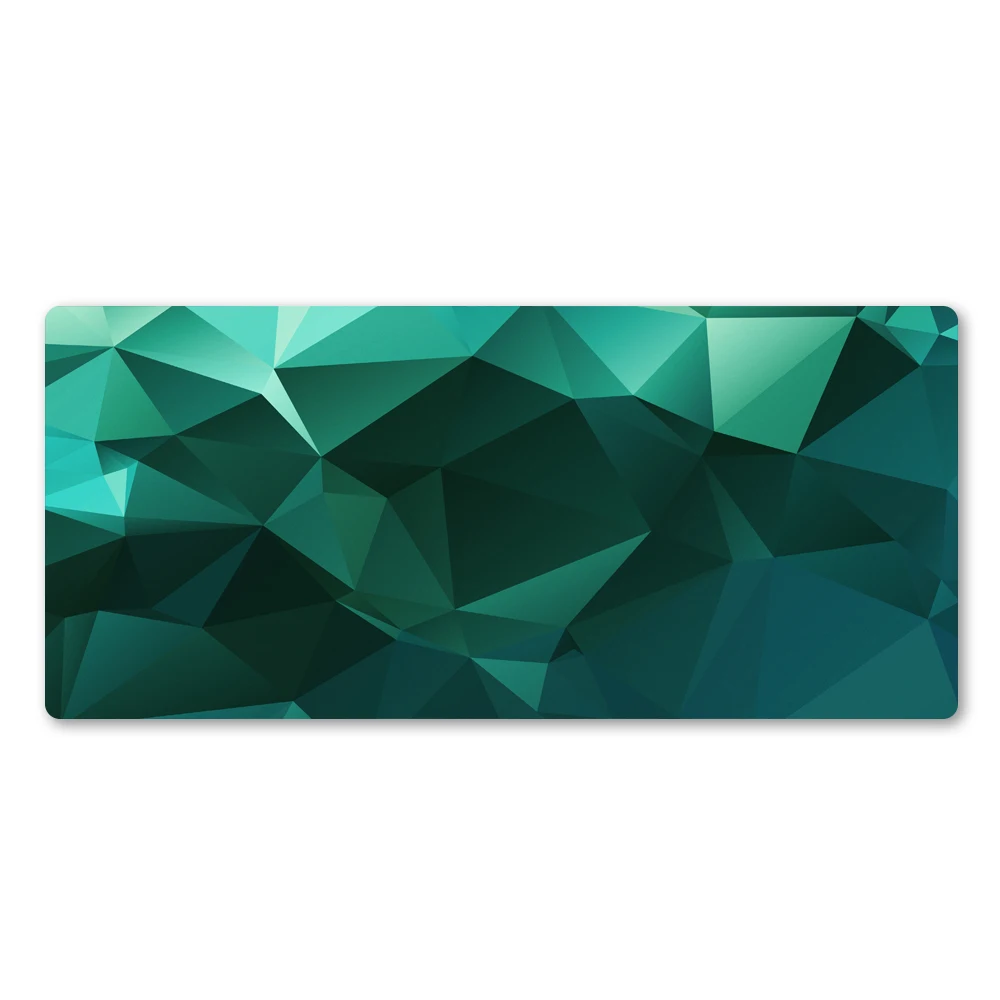 

Color creative personality game mouse pad custom eye-catching green desktop keyboard lock box large pad cleanable rubber pad