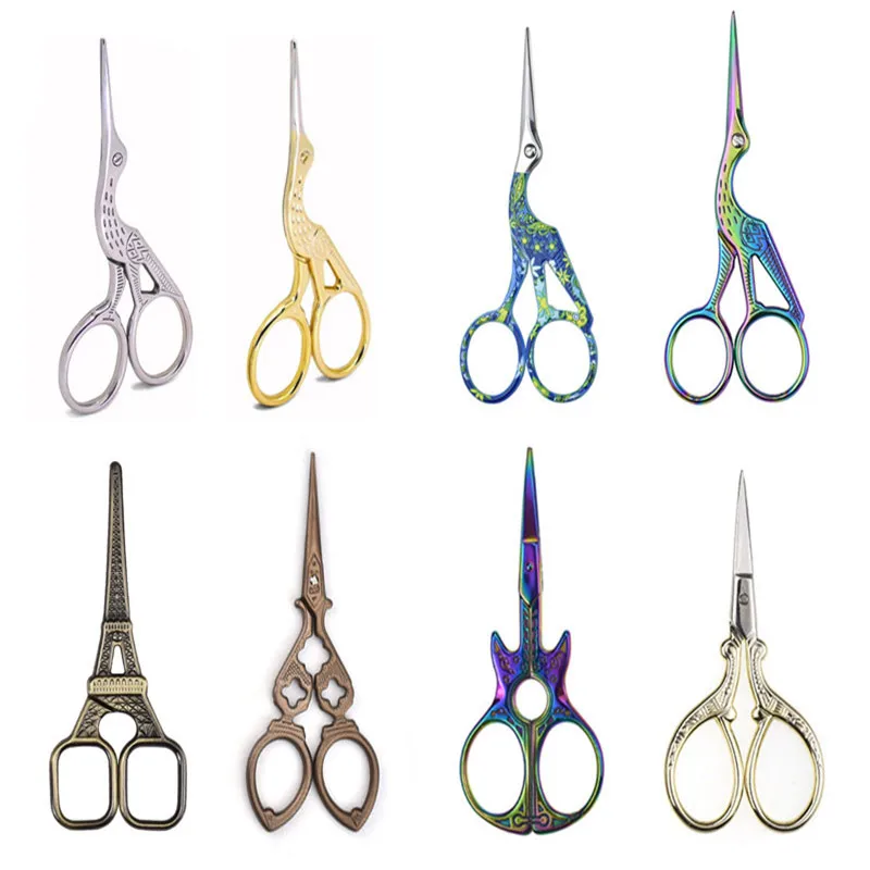 

21 Styles Stainless Steel Cross Stitch Scissors Embroidery Sewing Tools Costura Home Scissors For Women Tailor Handcraft Tools