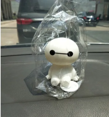 Автомобиль креативное встряхивание украшение для головы робот большой герой