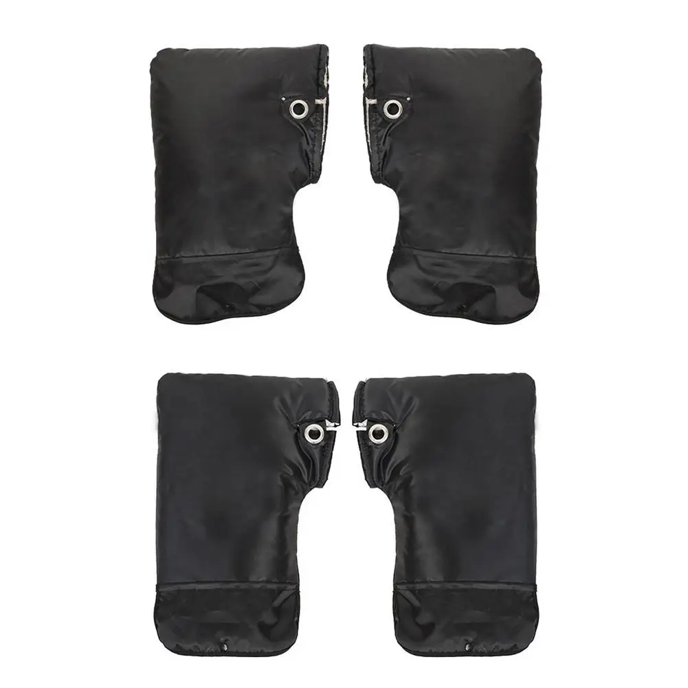 

Winter Motorcycle Handlebar Mitt Thickened Motor Cycling Hand Mitts Handlebar Muff Mountain Bicycle Bike Hands Warmer For Cold