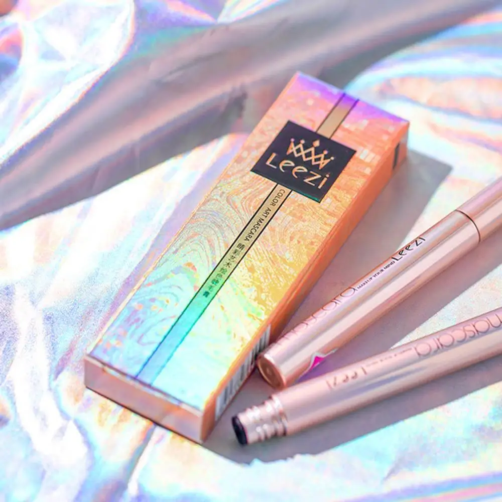 

Diamond Glitter Mascara Waterproof and Antiperspirant Color Rendering Mascara High Gift Eyelash as Colors For Grilfriend B6B8