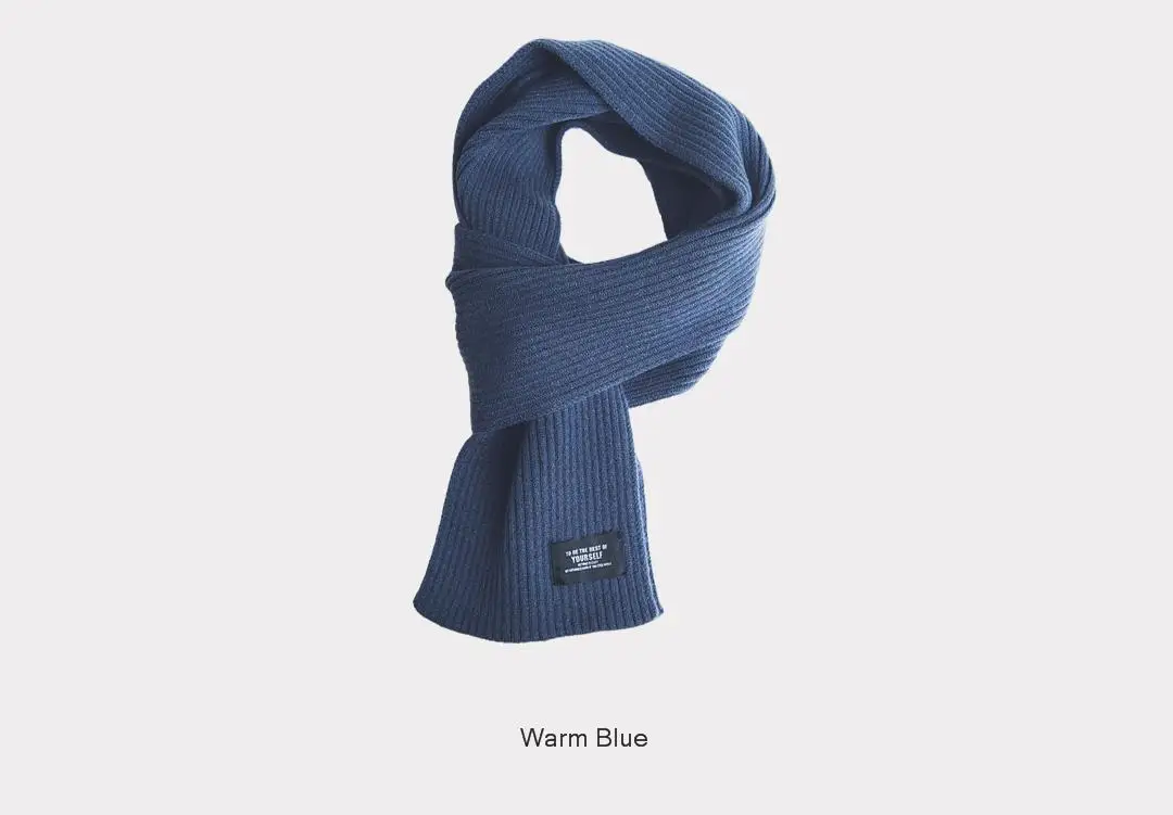 Xiaomi Fashion Warm Cashmere Knitting Scarf Stylish Warm Comfortable Anti Pilling Core Yarn Material Elastic Crisp Xiomi Scarf