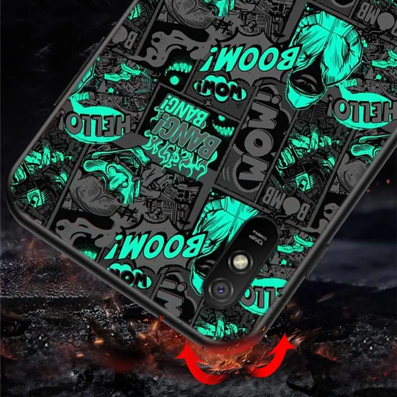 

BEST Text Sentence For Xiaomi Redmi 9 9C 9A 9I 9T 10X 8A 8 7A 7 6A 6 5 S2 Y3 Y2 K30 Ultra K20 Pro Black Phone Case