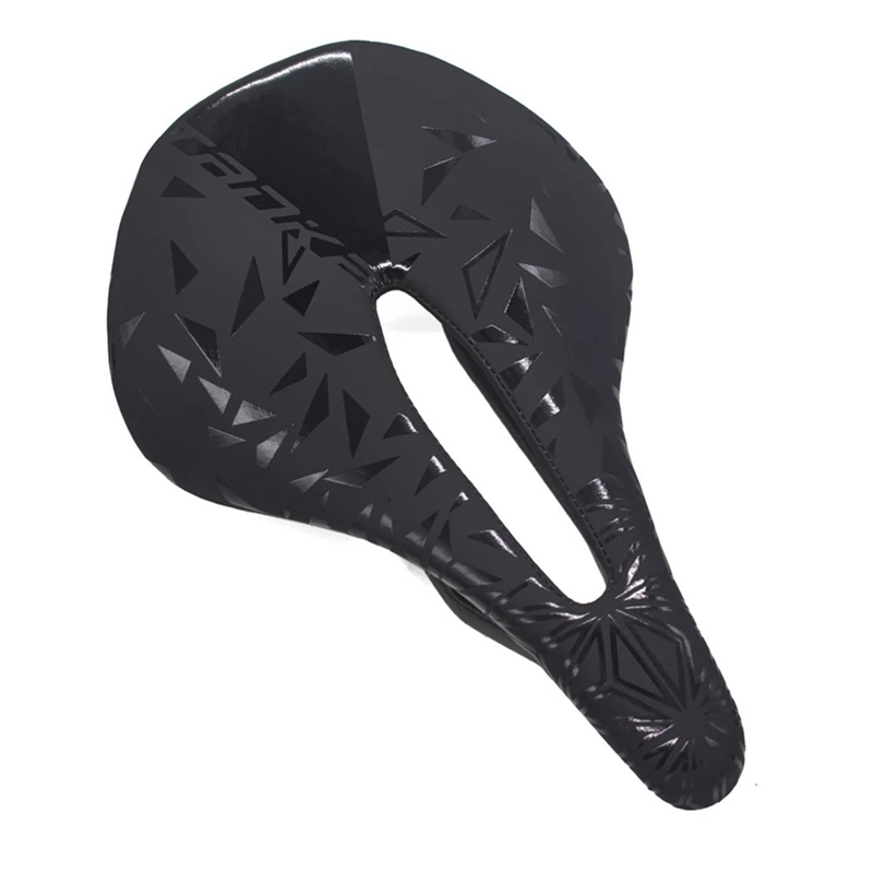 

2x Carbon Fiber Saddle Road Mtb Mountain Bike Cushion Bicycle Accessories Saddle Cycling Saddle-155mm & 143mm