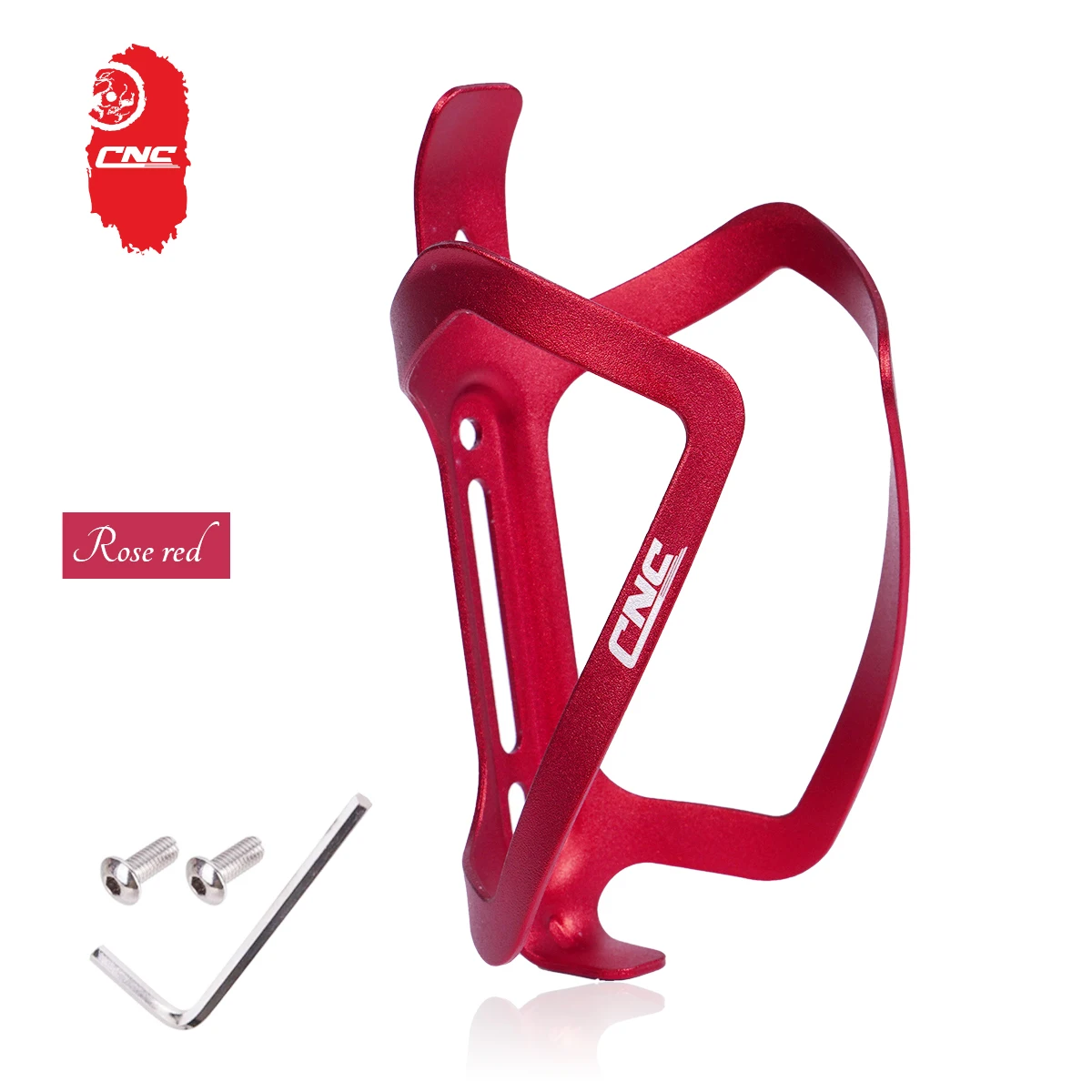 CNC Bicycle Water Bottle Cage, Aluminum alloy Lightweight Road/Mountain Bike Water Bottle Holder,